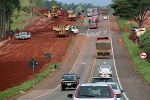 Trecho da BR-376 em Nova Esperança será interditado para obras nesta terça (14) e quarta-feira (15)